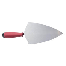 Carregar imagem no visualizador da galeria, Marshalltown 18587 Philadelphia QLT Brick Trowel 10" x 5" Soft Grip Handle