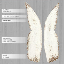 Carregar imagem no visualizador da galeria, Distressed Metal Wings
