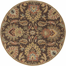 Load image into Gallery viewer, Chesterton 1028 Hand Tufted Brown Wool Rug