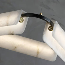 Load image into Gallery viewer, Zazu Alabaster Chandelier