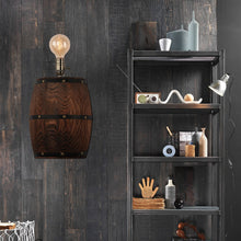 Load image into Gallery viewer, American vintage country wine barrel wall lamps for restaurant, kitchen aisle, bar