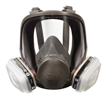 Load image into Gallery viewer, 3M P95 Paint Spray and Pesticide Application Full Face Respirator Gray 1 pc.
