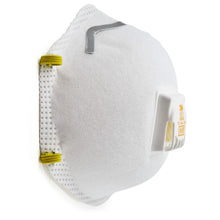 Load image into Gallery viewer, 3M N95 Paint Sanding Cup Disposable Respirator Pro-Series Valved White 10 pc
