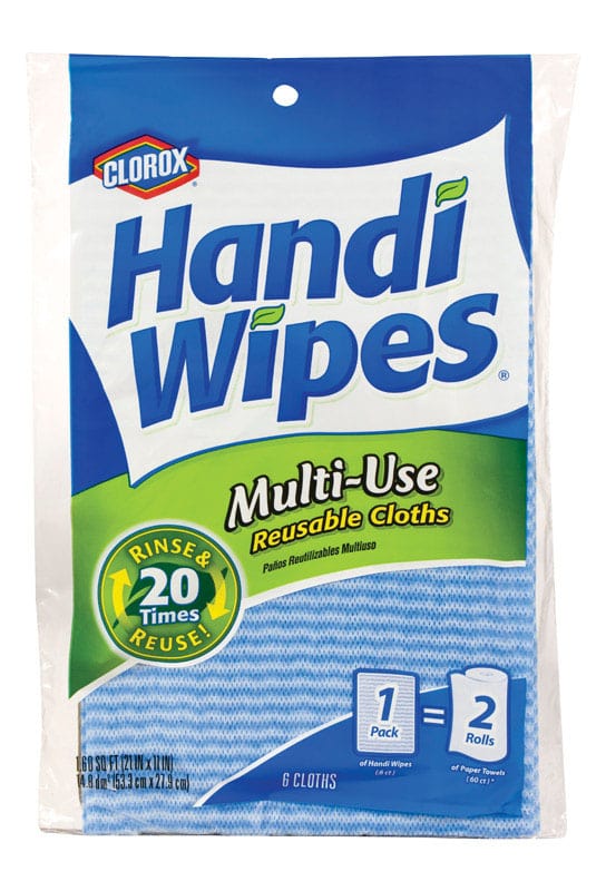 Clorox Handi Wipes Paper Cleaning Cloth 11 in. W x 21 in. L 6 pk