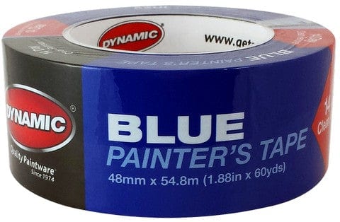 MMBM 64 Rolls - 5.7 Mil - Blue Multipurpose Painters Masking Tape  Withstands Paint Splashes, High Performance Acrylic Adhesive, Strong &  Durable, 3/4