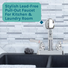 Load image into Gallery viewer, Tehila Chrome Finish Pull-Out Faucet
