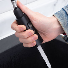 Load image into Gallery viewer, Tehila Black Finish High-Arc Pull-Down Faucet
