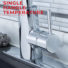 Cargar imagen en el visor de la galería, Tehila Chrome Finish High-Arc Pull-Down Faucet
