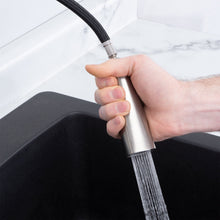Cargar imagen en el visor de la galería, Tehila Stainless Steel Finish High-Arc Pull-Down Faucet
