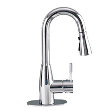 Load image into Gallery viewer, Tehila Chrome Finish Low Profile Pull-Down Faucet
