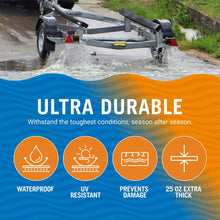 Load image into Gallery viewer, Boat Trailer Bunk Carpet for Bumpers
