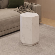 Load image into Gallery viewer, Giulia Italian Carrara Side Table
