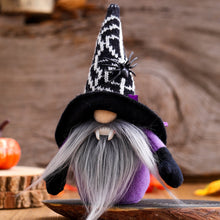 Carregar imagem no visualizador da galeria, Spooky Spider Gnome Set, Spooky Halloween Decoration
