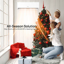 Load image into Gallery viewer, Greenland 36,000 BTU Quad-Zone(4) Mini Split Air Conditioner with Heat Pump (R454B Refrigerant)
