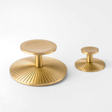 Load image into Gallery viewer, Sunburst, Solid Brass Cabinet Knobs
