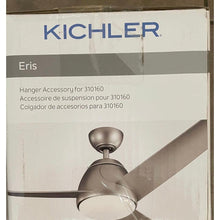 Load image into Gallery viewer, Kichler 6&quot; Ceiling Fan Downrod Hanging System for Eris Fans Model:337060WH

