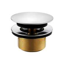 Load image into Gallery viewer, Tip-Toe Tub Trim Set with Two-Hole Overflow Faceplate, Replacement Bath Drain Trim Kit with 2-Hole Overflow Faceplate and Universal Fine/Coarse Thread 7 finishing colors available
