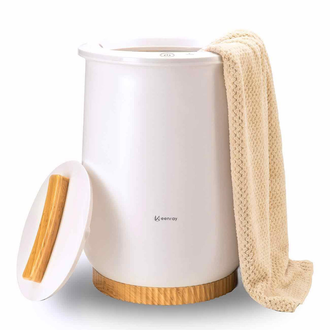 Towel Warmers, Luxury Bucket Towel Warmer, Large Towel Warmer for Bathroom, Auto Shut Off, Fits Up to Two 40