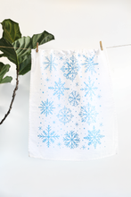 Load image into Gallery viewer, Snowflake Tea Towel
