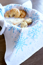 Load image into Gallery viewer, Snowflake Tea Towel
