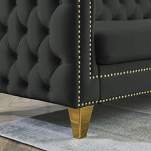 Carregar imagem no visualizador da galeria, 3-seater + 2-seater Combination sofa.BLACK VELVET
