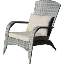 Load image into Gallery viewer, Patio Chair with Cushions(Grey Cushion)
