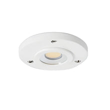 Carregar imagem no visualizador da galeria, 1 Light - 12V LED Puck Light – 3.3W, 3000K, Plug-In with Aluminum Housing
