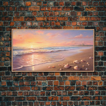 Carregar imagem no visualizador da galeria, Beach Wall Art Print, Coastal Prints, Beach Prints, California Prints, Ocean Beach, Palm Print, Tropical Vibes, Surfing  Poster Wall Art
