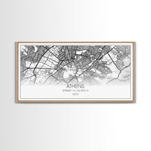 Carregar imagem no visualizador da galeria, Athens Street Map, Greece Map, Map Print, Modern Art, Wall Art, Canvas Print, Preppy Room Décor, Coffee Bar Décor, Graduation Gifts, Office
