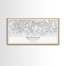 Carregar imagem no visualizador da galeria, Birmingham Street Map, United Kingdom Map, Map Print, Modern Art, Wall Art, Canvas Art, Grandma Gifts, Dorm Décor, Office Wall Art, Prints
