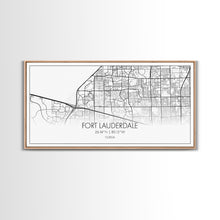 Load image into Gallery viewer, Fort Lauderdale Map, Florida Map, Map Art, Minimalist Art, Wall Art, Canvas Art, Gift For Newlyweds, Boys Room, Billiard Room Décor, Prints

