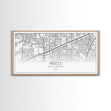 Load image into Gallery viewer, Frisco City Map, Texas Map, Map Art, Minimalist Art, Wall Art, Canvas Art, Black And White Art, College Student Gift, Man Cave Décor, Prints

