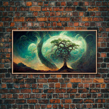 Load image into Gallery viewer, Gaia, norse mythology, canvas print, high fantasy art
