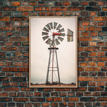 Cargar imagen en el visor de la galería, Rustic Farmhouse Home Decor, Windmill Photography Photo Print Art, Rustic Industrial Farmhouse Wall Art Picture, Country Landscape Picture
