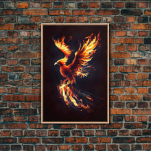 Carregar imagem no visualizador da galeria, Canvas Print Of &quot;The Phoenix&quot; - Rebirth Art - Framed Canvas Art - Framed Wall Art
