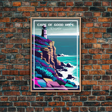 Carregar imagem no visualizador da galeria, Cape Of Good Hope, Hungary, European Wall Art, Lighthouse, Travel Wall Print, Travel Poster, Travel Wall Art, Canvas Wall Print
