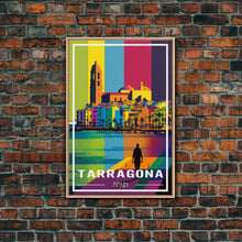 Load image into Gallery viewer, Tarragona Wall Art, Spain Poster, Catalonia Wall Art, Europe Art Print, Travel Wall Print, Travel Poster, Travel Wall Art, Canvas Wall Print
