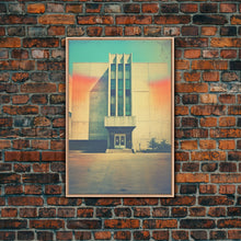 Carregar imagem no visualizador da galeria, Architecture  Art, Architecture Print, Urban Art, Fine Art Print, Minimalist Art, Canvas Print, Wall Hanging Portrait Art, Office Wall Decor
