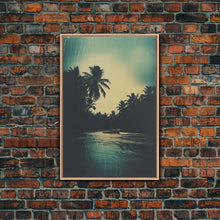 Load image into Gallery viewer, Boat Wall Art, Nautical Wall Art, Canvas Print, Wall Hanging, Portrait Art, Ocean Wall Art, Tropical Wall Art, New Home Gift, Modern Prints

