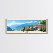 Carregar imagem no visualizador da galeria, Alepu, Bulgaria Panoramic Print, Vacation Gift, Bulgaria Wall Art, Beach Painting, Beach Decor, Beach Or Lakehouse Art

