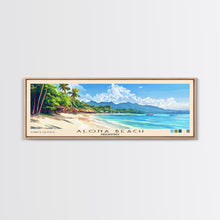 Carregar imagem no visualizador da galeria, Alona Beach, Philippines Panoramic Print, Vacation Gift, Philippines Wall Art, Vacation Wall Art, Vacatation Memories, Beach Decor, Beach Or Lakehouse Art
