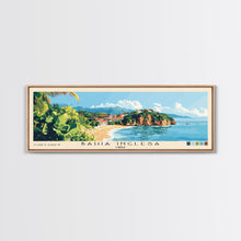 Carregar imagem no visualizador da galeria, Bahia Inglesa, Chile Panoramic Beach Print, Vacation Gift, Chile Wall Art, Framed Canvas Print, Framed Beach Painting

