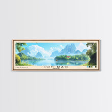 Cargar imagen en el visor de la galería, Côn Đảo, Vietnam Panoramic Beach Print, Vacation Gift, Vietnam Wall Art, Beach Painting, Beach Decor, Beach Painting
