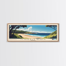 Cargar imagen en el visor de la galería, Flaherty Beach, Australia Panoramic Beach Print, Vacation Gift, Australia Wall Art, Beach Painting, Beach Decor, Beach Painting
