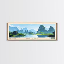Cargar imagen en el visor de la galería, Ho Coc, Vietnam Panoramic Beach Print, Vacation Gift, Vietnam Wall Art, Beach Painting, Beach Decor, Beach Painting
