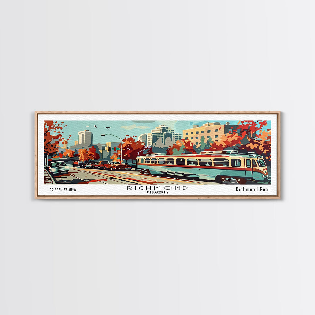 Transit Sign: Richmond, Virginia hot - Acrylic Wall Art Print, 12