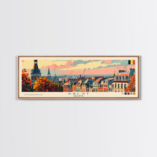 Carregar imagem no visualizador da galeria, Aalst Belgium Travel Print Wall Art, Panoramic City Art, Travel Art, Wall Decor, Vacation Gift, Framed Canvas Print Or Metal Art
