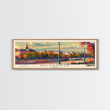 Carregar imagem no visualizador da galeria, Balashikha Russia Travel Art, City Art, Framed Canvas Print or Metal Wall Art, Europe Travel Poster, Panoramic Wall Art, Extra Wide Wall Art
