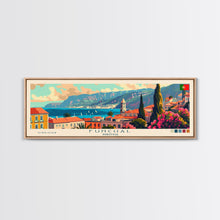 Cargar imagen en el visor de la galería, Funchal Portugal Travel Print Wall Art, Panoramic City Art, Travel Art, Wall Decor, Vacation Gift, Framed Canvas Print Or Metal Art
