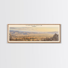 Carregar imagem no visualizador da galeria, Cappadocia Travel Print Wall Art, Travel Poster Print, Retro Style COUNTRY Home Decor, Wall Hanging, Travel Gift Idea, Unique Metal Art
